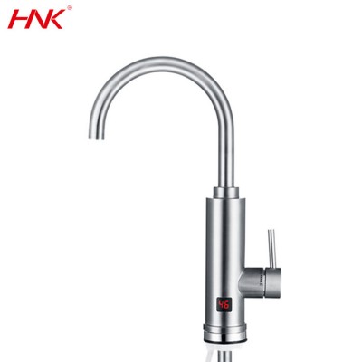 High Quality Wire Drawing Safe Heating Water Mixer Instant Water Heater Electric Faucet